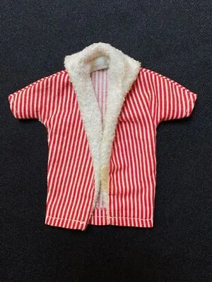 Vintage Ken (Barbie) #750 Swimsuit Top ONLY - Red & White Stripes • $9