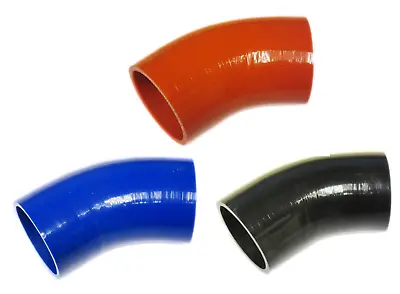 £9.99 • Buy Silicone Elbow 45 Degree - Pipe Joiner Universal Water Air Hose Bend