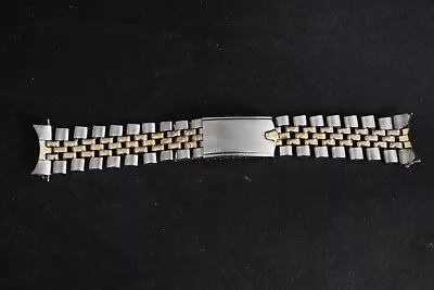 Vintage Rolex USA 14k And Steel Jubilee 19.91 Mm Bracelet. Item# E10465 • $575