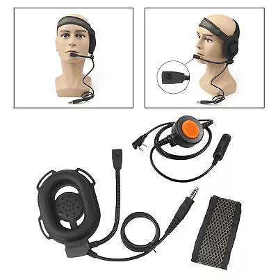 Z Tactical HD-01 Bowman Elite II Headset For Kenwood TK-208 TK-220 TK-240 TK-248 • £27.59