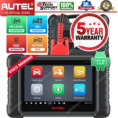 Autel MaxiCOM MX808S Scanner 2023 Newest Car Diagnostic Scan Tool Full Systems • $467