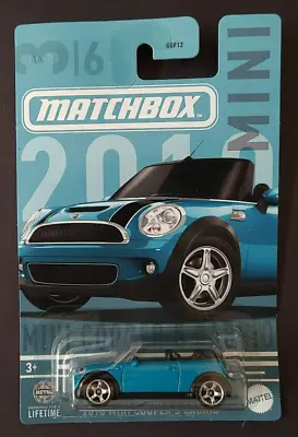 2024 Matchbox Mini Cooper Series 2010 Mini Cabrio Blue • $2.48