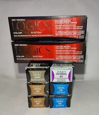 ❤️ Matrix Logics Color DNA System Permanent Hair Color 2 Oz Choose Yours ❤️ • $16.94