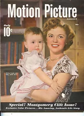 MAG: Motion Picture-Shirley Temple-Humphrey Bogart-Monty Clift-George Sanders... • $84