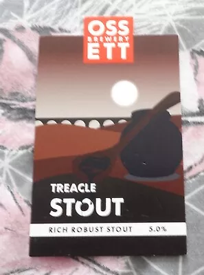 £1.75 • Buy Ossett Brewery- Treacle Stout 5.0% Beer Clip