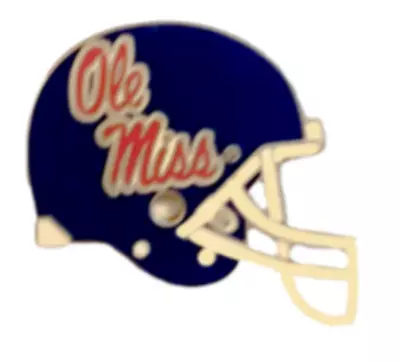 Ole Miss Rebels Pins Vintage 90's University Of Mississippi Football Helmet Pin • $14.99