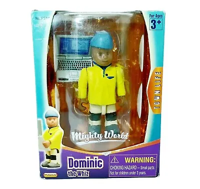 $12.50 • Buy Mighty World Town Life Action Figure Dominic The Whiz New