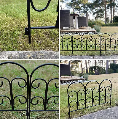 Steel Garden Lawn Path And Border Edging Panels (45cm X 41cm) • £29.99