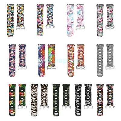 $18.36 • Buy ❤❤For Fitbit Ionic Pattern Band Replacement Strap Wristband Metal Buckle Tracker