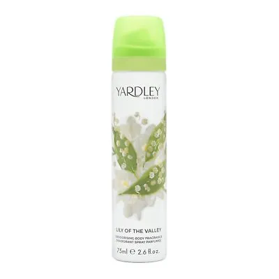 2 X Yardley London Lily Of The Valley Deodorising Body Spray • £7.05