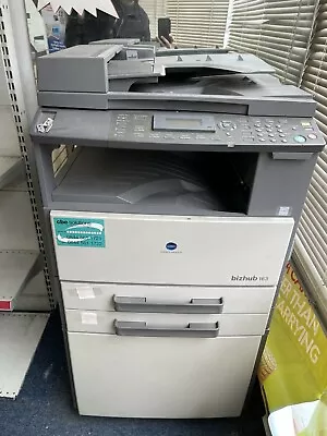 £400 • Buy Konica Minolta Bizhub 163 Multifunctional Black & White Photocopier Machine 
