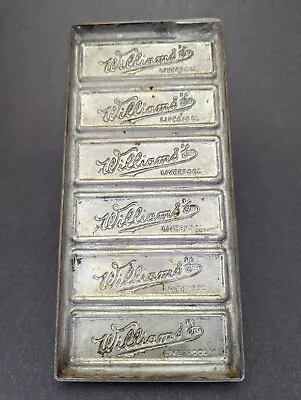 Vintage Metal Candy Mold Williams's Liverpool England Chocolate Bar • $65