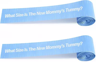 2 Rolls 2 Inch X 150 Feet Baby Shower Measuring Tape Tummy Measure Belly Game • $14.82