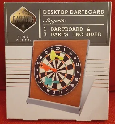 Dashing Fine Gifts Desktop Magnetic Miniature Dartboard Game - Factory Sealed • $9.99