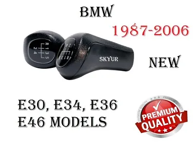 Manual 5-Speed Transmission Shift Knob Handle For 87-06 BMW E30 E36 E46 E34 NEW • $23.33