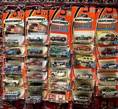 MATCHBOX  LIQUIDATION LOT Of 30  DIECAST CARS  HERO CITY + MORE   (O) • $49.97