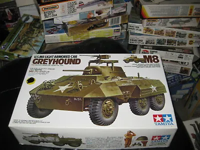 MIB U.S. M8 Light Armored Car Greyhound By Tamiya In 1/35 Scale From 1998 • $29.99