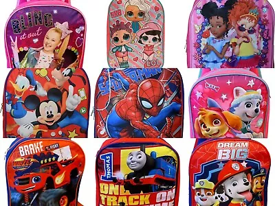 Boys Girls School Backpack Book Bag Kids Children Cartoon Toddler 15  Gift Toy • $16.99