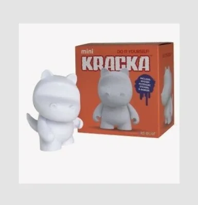 Kidrobot Kracka Mini Munny 4  Vinyl Toy Diy New/sealed • $15