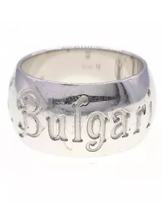Pre Loved Bulgari 925 Sterling Silver Band Ring For Women  -  Rings • $677