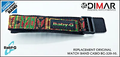 Replacement Original Watch Band Casio BG-320-10 • $40.44