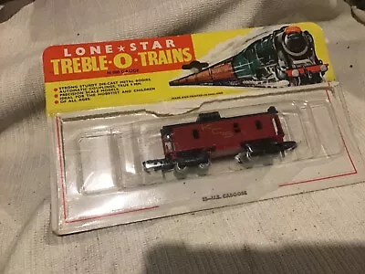 Lone Star Treble-O-Trains N 000 Gauge 83 US Caboose Wagon • £15