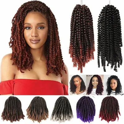 £5.75 • Buy Ombre Spring Twist Braid Hair Extensions E-xpression Afro Passion Twist Braids