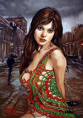 Madeline Smith / Super Heavyweight Fine Art Archival Ciglee Rick Melton Print • $37.90