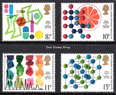 GB 1977 Royal Institute For Chemistry SG1029-32 Complete Set Unmounted Mint MNH • £1.69