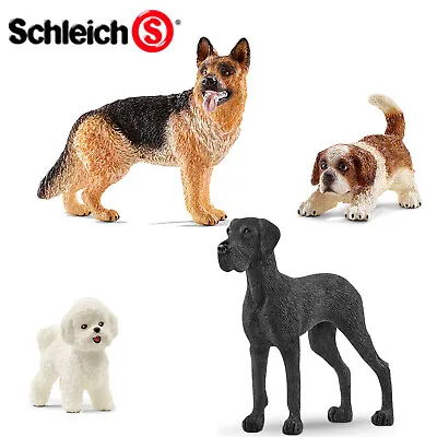 SCHLEICH  FARM LIFE DOGS - Choose From 23 Different Figures All With Tags • £3.99