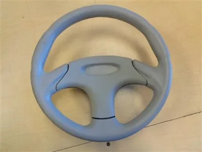 Steering Wheel Gray 13 1/2  W / 3/4  Tapered Keyway Marine Boat • $34.95