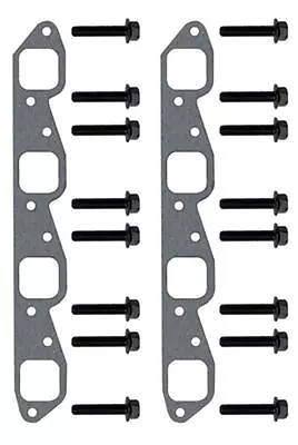 GLM 33765 (2) Exhaust Manifold Gaskets And Bolt Kits For 454 502 Mercruiser • $42.98