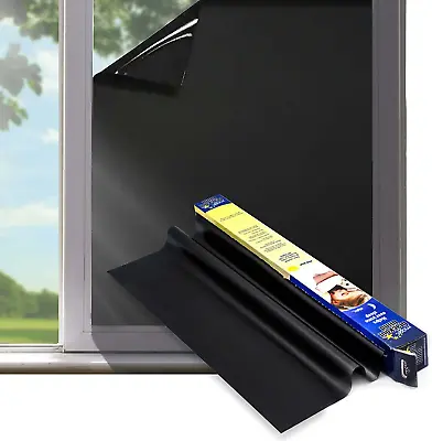 £40.30 • Buy Temporary Blinds For Windows - Static Black Out Blinds For Bedroom, Travels, & -