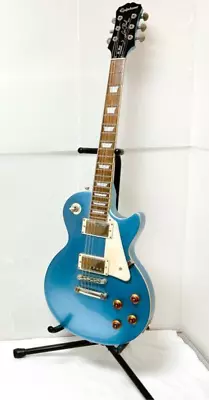 Epiphone Electric Guitar Les Paul Standard Pelham Blue F/S Maintained From Japan • $736.50