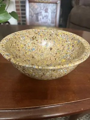 Brookpark 8  Mixing Bowl  Confetti Splatter Melmac Vintage Melamine • $16.50