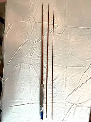 Vintage Montague  Sunbeam  3 Piece  Bamboo Fly Rod 8'6  Good Condition • $50