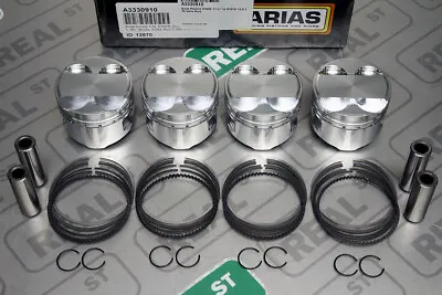 Arias Forged Pistons 75.50mm D16Z6/Y7 11.6:1 D16Y8 11.9:1 Honda Civic A3330910 • $741.30