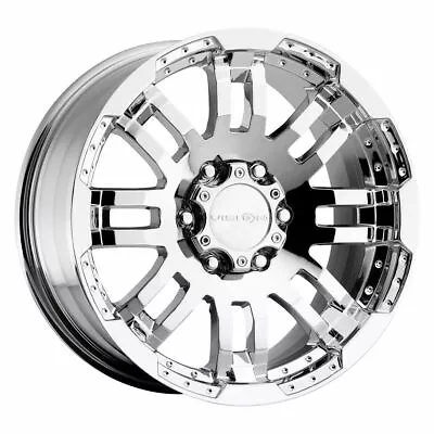 17  Vision Off-Road 375 Warrior Chrome Wheel 17x8.5 8x6.5 For Chevy GMC Rim 18mm • $277