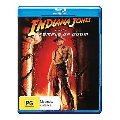 $14.95 • Buy INDIANA JONES And The TEMPLE OF DOOM Blu-ray Region B Brand NEW Sealed Free Post