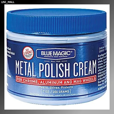 BLUE MAGIC 400-06 Metal Polish Cream 7oz • $11.99