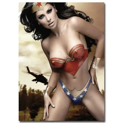 141756 Superheroes Wonder Woman Hot Sexy Model Wall Print Poster AU • $29.65