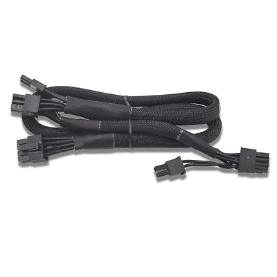 For Coolermaster MWE V2 850W PCIe 8 Pin To DUAL 8 (6+2) Pin Power Supply Cable  • $11