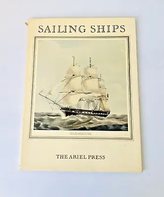 Sailing Ships By Oliver Warner The Ariel Press Portfolio Prints 1958 • £12.50