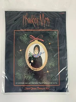 P. Buckley Moss K-1990 Limited Edition Christmas Ornament Cross Stitch Kit  • $16.99