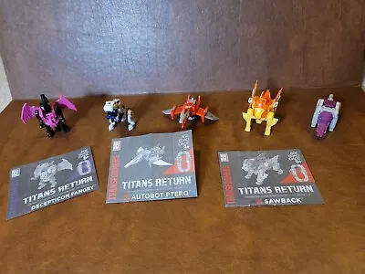 5 Transformers Titans Return’s Master Legion Beast Mini-Con Triple Changers LOT • $79.99