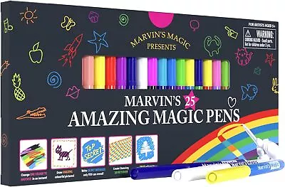 Marvin's Magic - Amazing Pens - Colour Changing Colouring Pens...  • £24.90