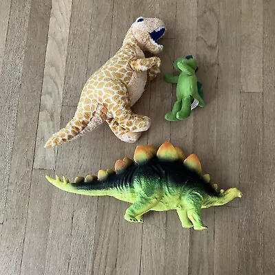 Dinosaur Toy Bundle X3 Orange Walking With Dinosaurs BBC (B4) • £12.99