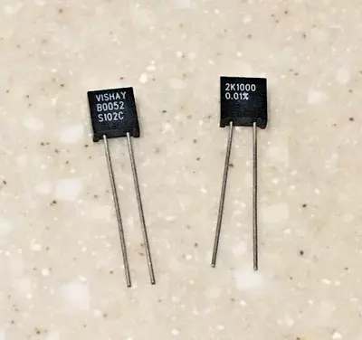 Vishay Precision Foil Resistor 2.1000K 0.01% S102C Y00072K1000T9L Radial New X1 • $9.99