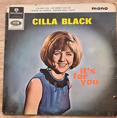 £2.99 • Buy Cilla Black Mono FLIPBACK EP -Its For You -GEP 8916 -Made In GREAT BRITAIN