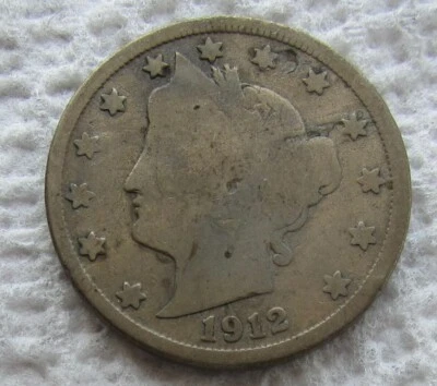$99 • Buy 1912-S Liberty V Nickel Rare Key Date San Francisco Minor Nicks